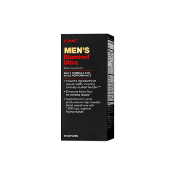 GNC Men'S Staminol Ultra, 60 Caplets, Supports Sexual Health and Vitality