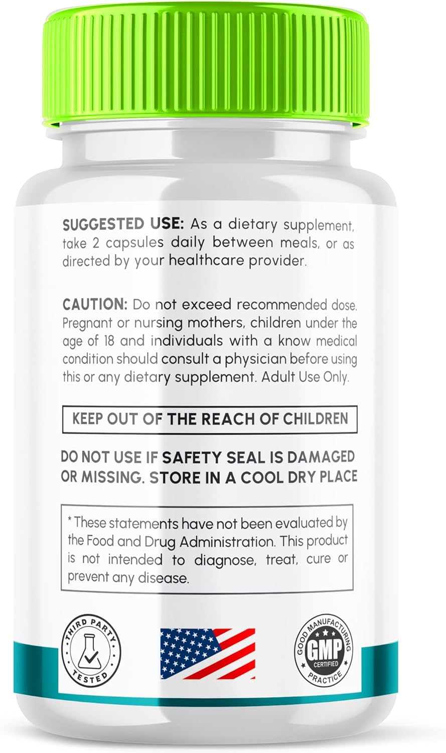 Healthy Flow Capsules - Healthy Flow Gluco Support Supplement Pills - All Natural Healthyflow Glyco Optimizer Vitamin Maximum Strength Glycogen Support to Health and Wellness Once Daily (60 Capsules)