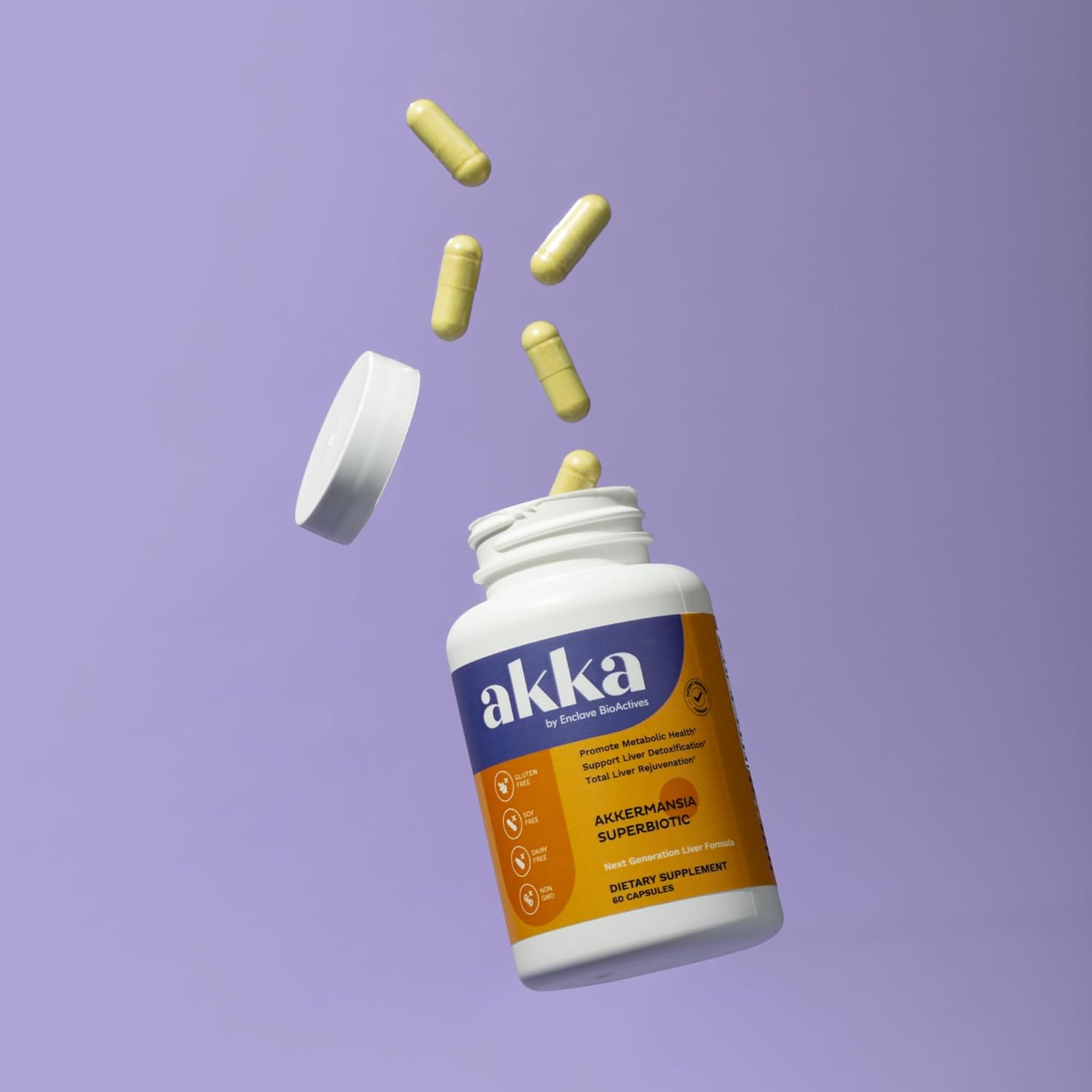 Premium Liver Cleanse Detox & Repair Superbiotic: Liver Detox, Regeneration, & Restoration Liver Support Supplement with Bioavailable Pasteurized Akkermansia | Vitality | Metabolism | Immunity