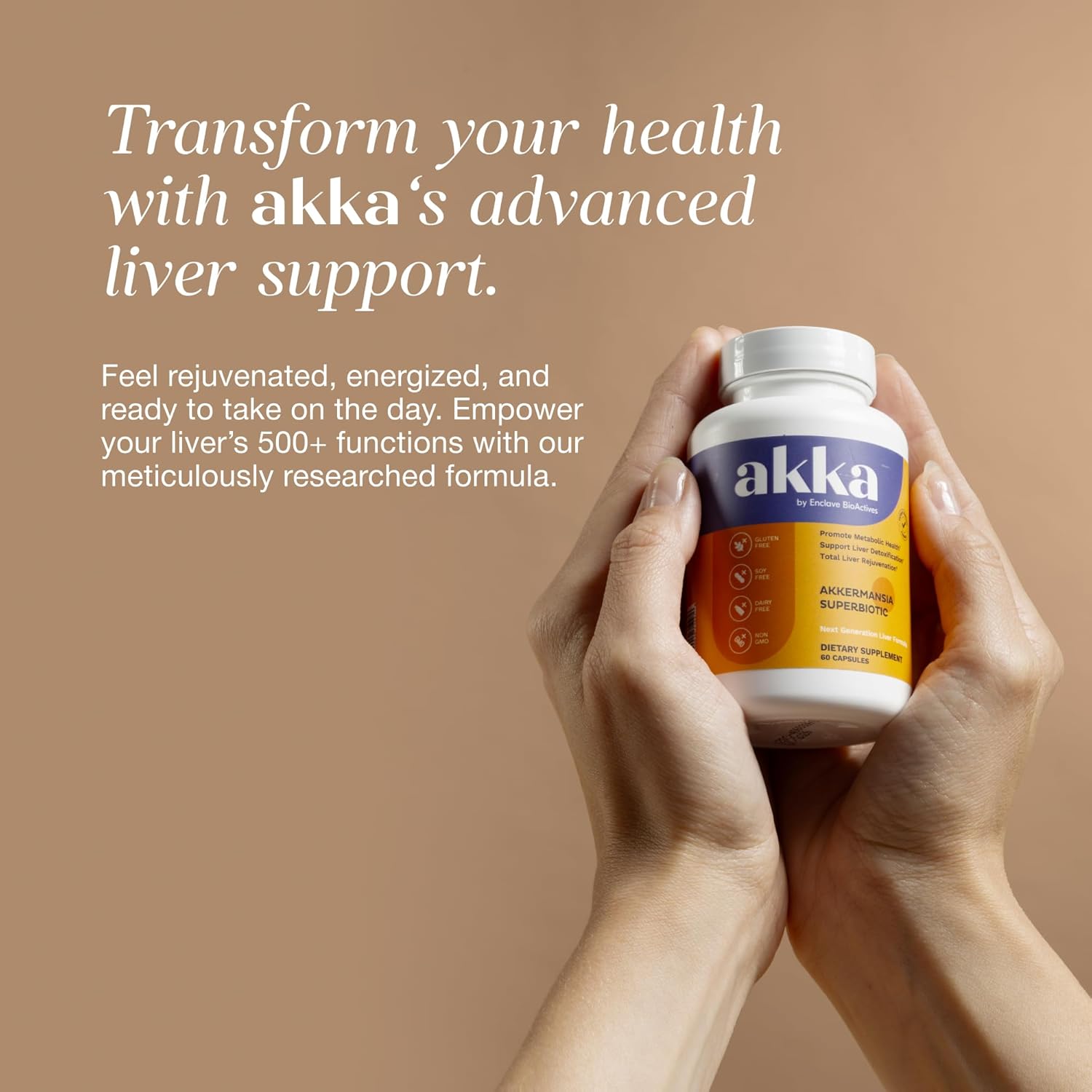 Premium Liver Cleanse Detox & Repair Superbiotic: Liver Detox, Regeneration, & Restoration Liver Support Supplement with Bioavailable Pasteurized Akkermansia | Vitality | Metabolism | Immunity