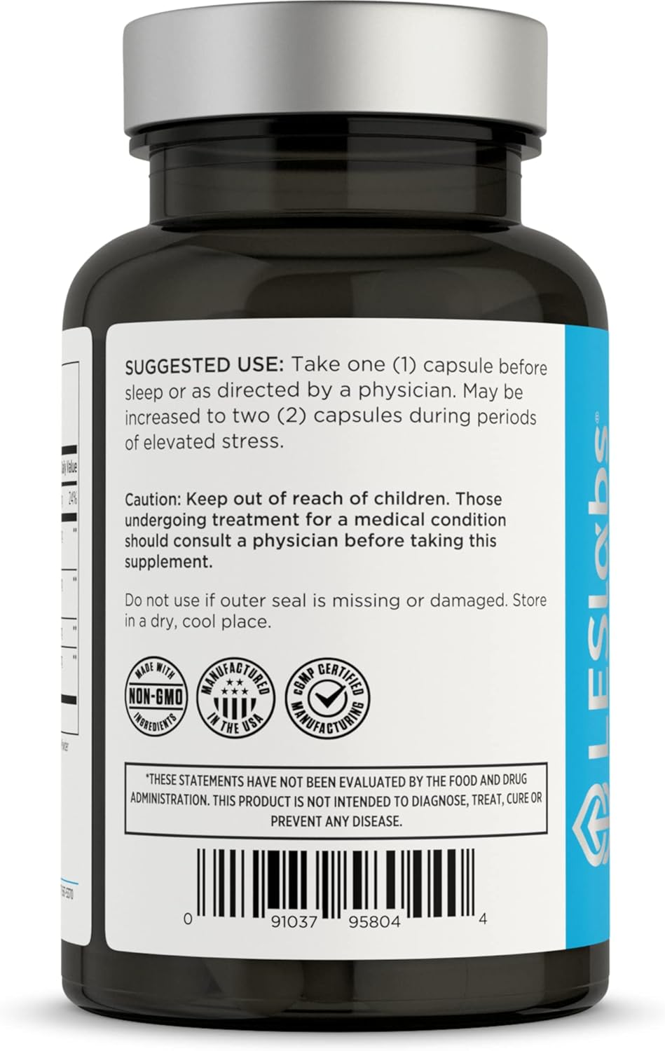 Cortisol Health – Stress Relief, Balanced Cortisol Response, Relaxation & Deep Sleep – Phosphatidylserine, Magnesium, Magnolia Bark, Rhodiola Rosea & Ashwagandha – Non-Gmo – 60 Capsules