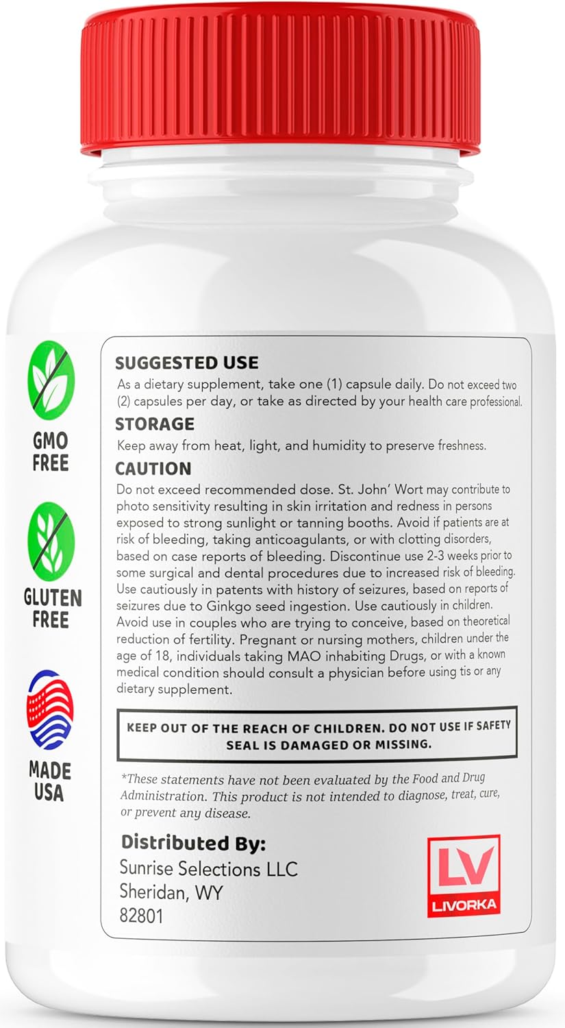 Gluco Guard Blood Support, Natural Formula Premium Supplement - 30 Capsules for 1 Month