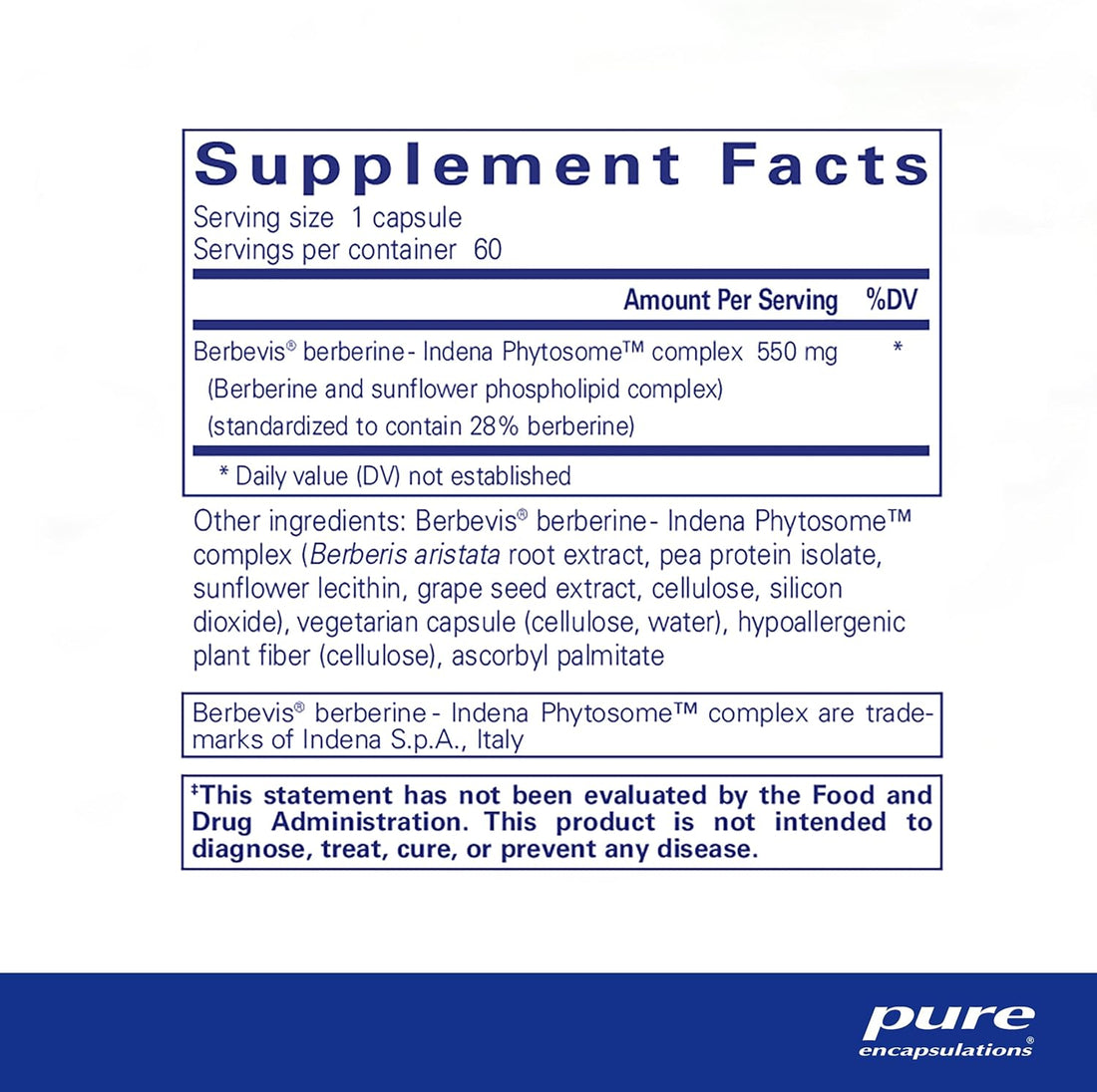 Berberine Ultrasorb | Enhanced Absorption Berberine | 60 Capsules