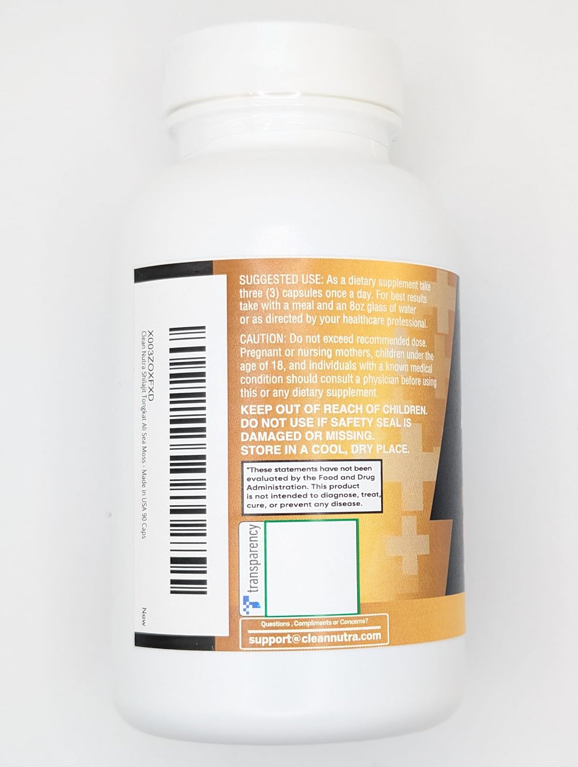 Shilajit Supplement for Men with Sea Moss, Tongkat Ali, Ashwagandha, Boron, Zinc, Coq10, PQQ - Fulvic Acid Capsules - Energy Support - 90 Count - Resin, Gummy & Powder Alternative
