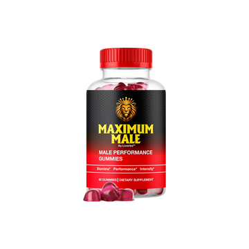 Maximum Male Gummies Supplement Support - All Natural Premium Formula, Maximum male Advanced Formula 60 Gummies for 1 Month