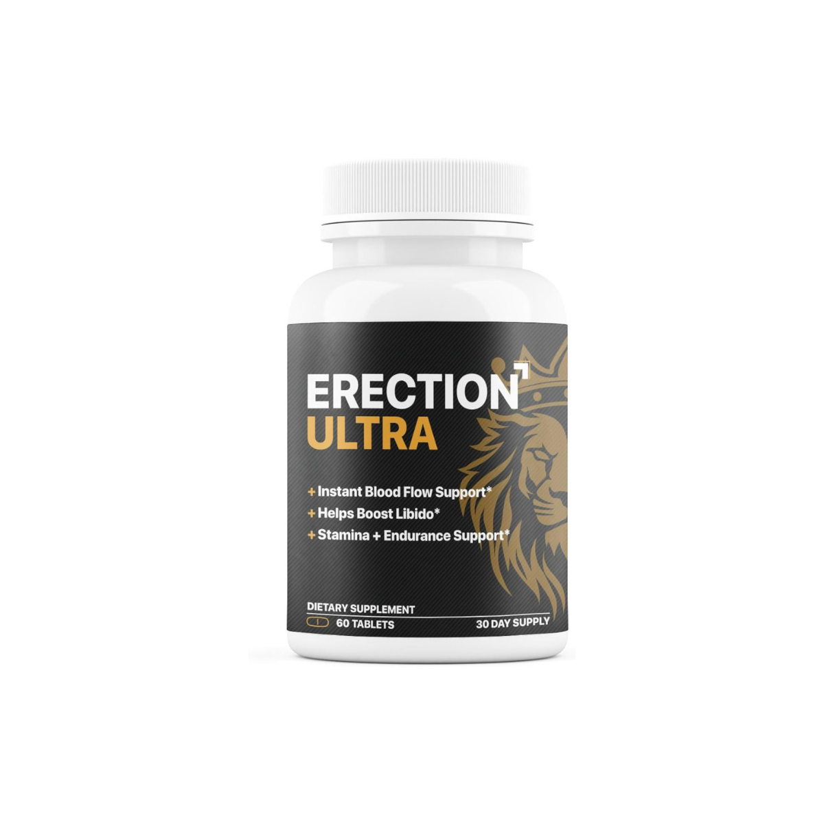 Erect Ultra | Performance Pills for Men Fast Acting Blood Flow & Enhanced Circulation, Stamina, Girth and Hardness | Helps Achieve & Sustain Hard On'S | 20 Research Backed Ingredients - 60 Tablets